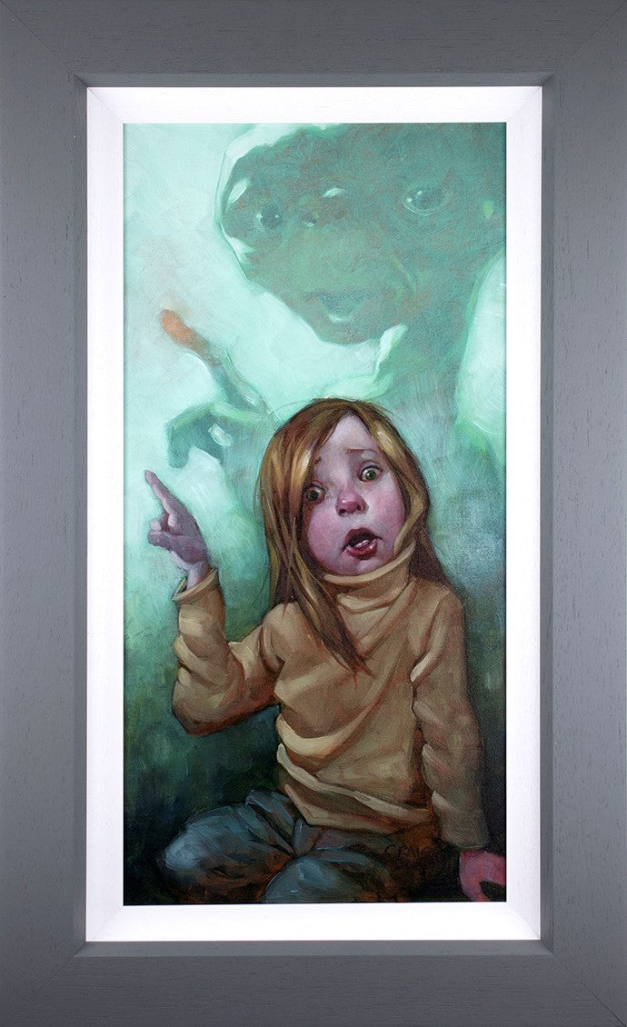 Owwwch Framed Signed Limited Edition Print on Board by Artist Craig Davison