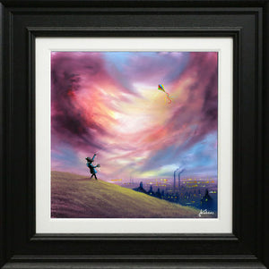 Precision Flying Signed Framed Limited Edition Print on Board by Artist Danny Abrahams