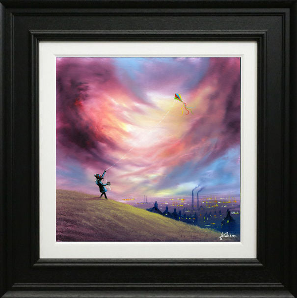 Precision Flying Signed Framed Limited Edition Print on Board by Artist Danny Abrahams