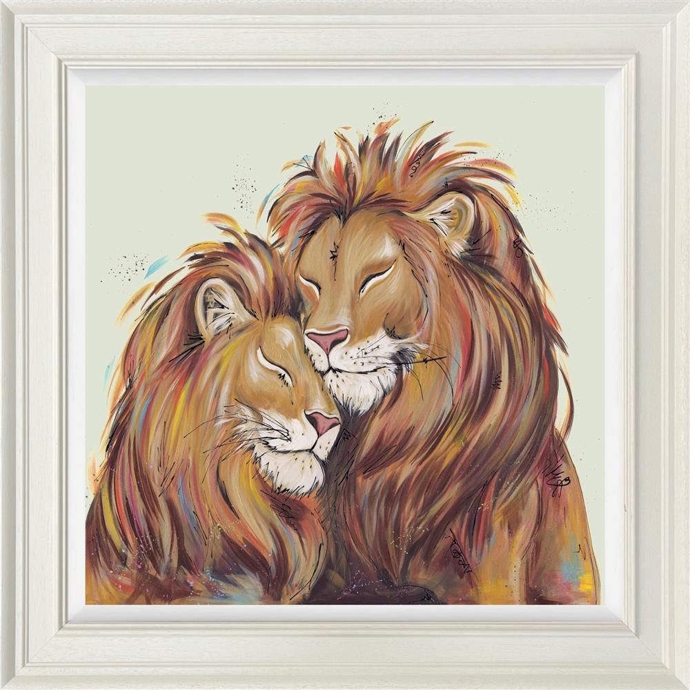 Pride Signed Framed Limited Edition Print on Board by Artist Amy Louise