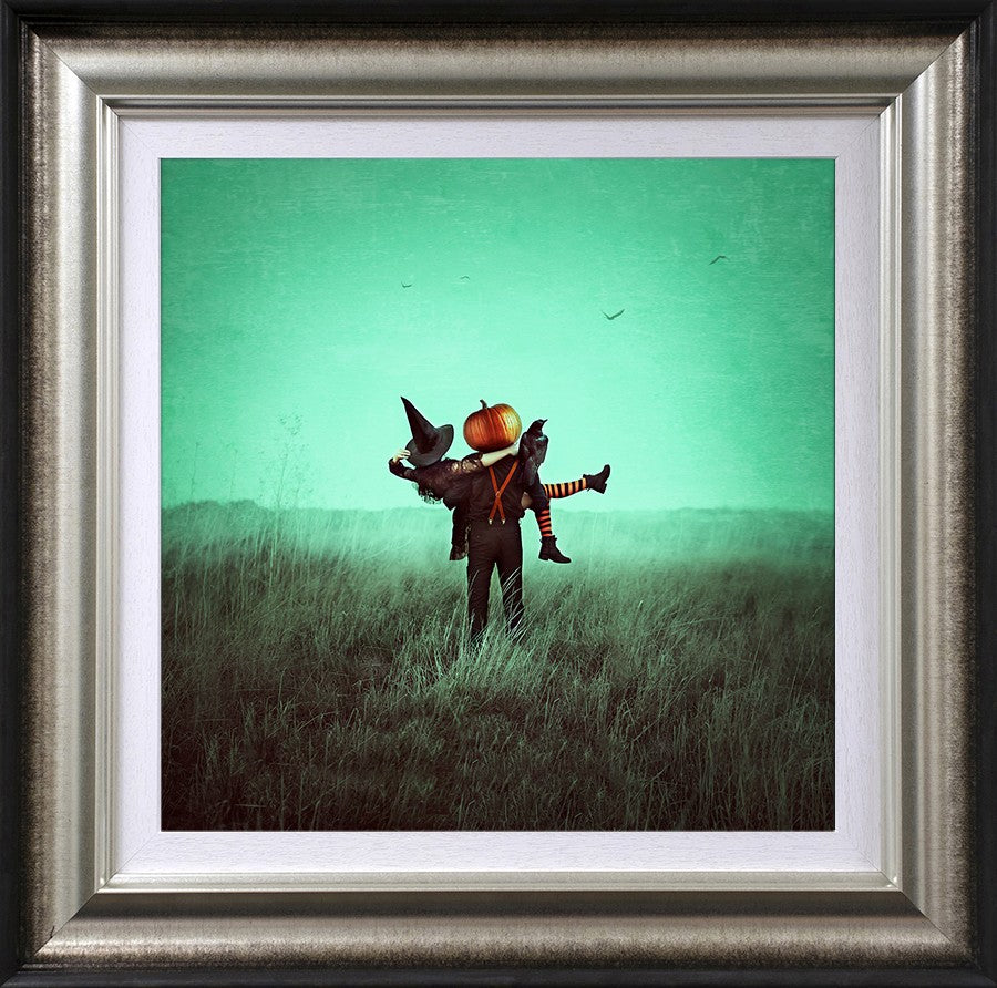 Pumpkin Spice Signed Framed Limited Edition Print on Board by Artist Michelle Mackie