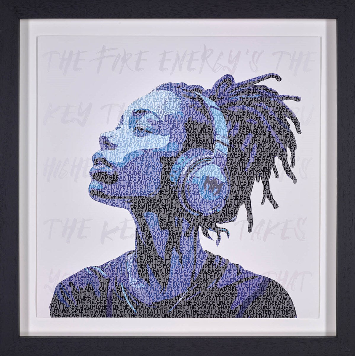 Pure Energy Framed Limited Edition Print on Paper by Artist Maxim