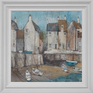 Quayside II Signed Framed Limited Edition Print on Paper by Artist Dale Bowen