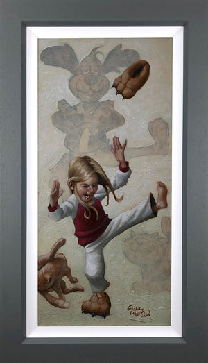 Quicker Than The Human Eye Framed Signed Limited Edition Print on Board by Artist Craig Davison