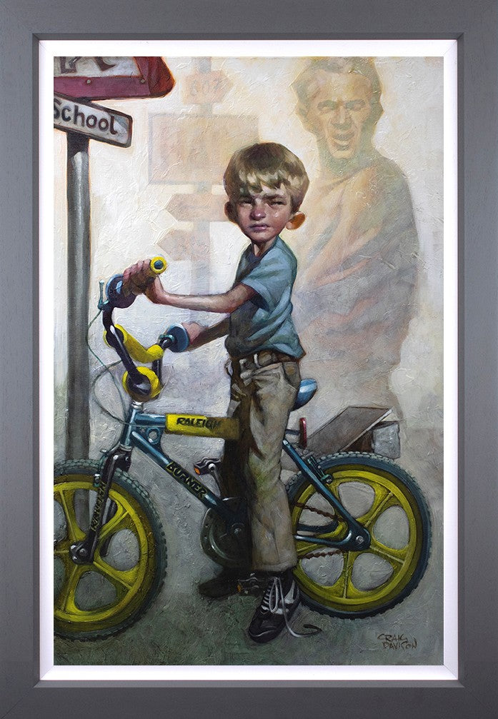 Ramp It Up Framed Signed Limited Edition Print on Board by Artist Craig Davison