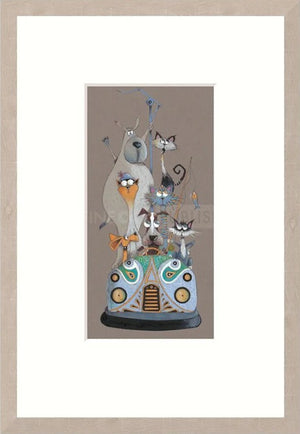 Scream For Speed II Signed Framed Limited Edition Print on Paper by Artist Gary Walton