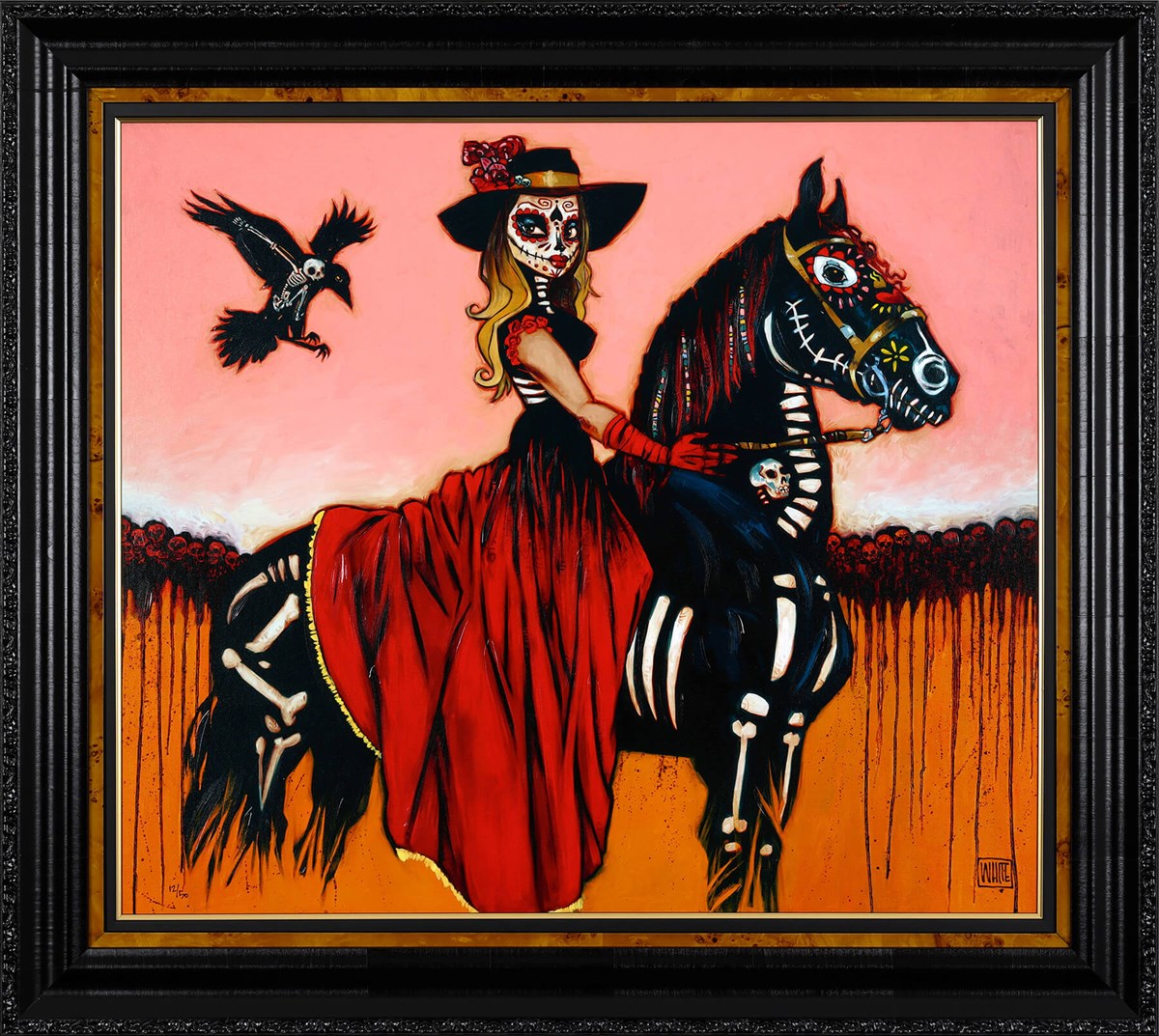 Seize The Day Signed Framed Limited Edition Print on Board by Artist Todd White