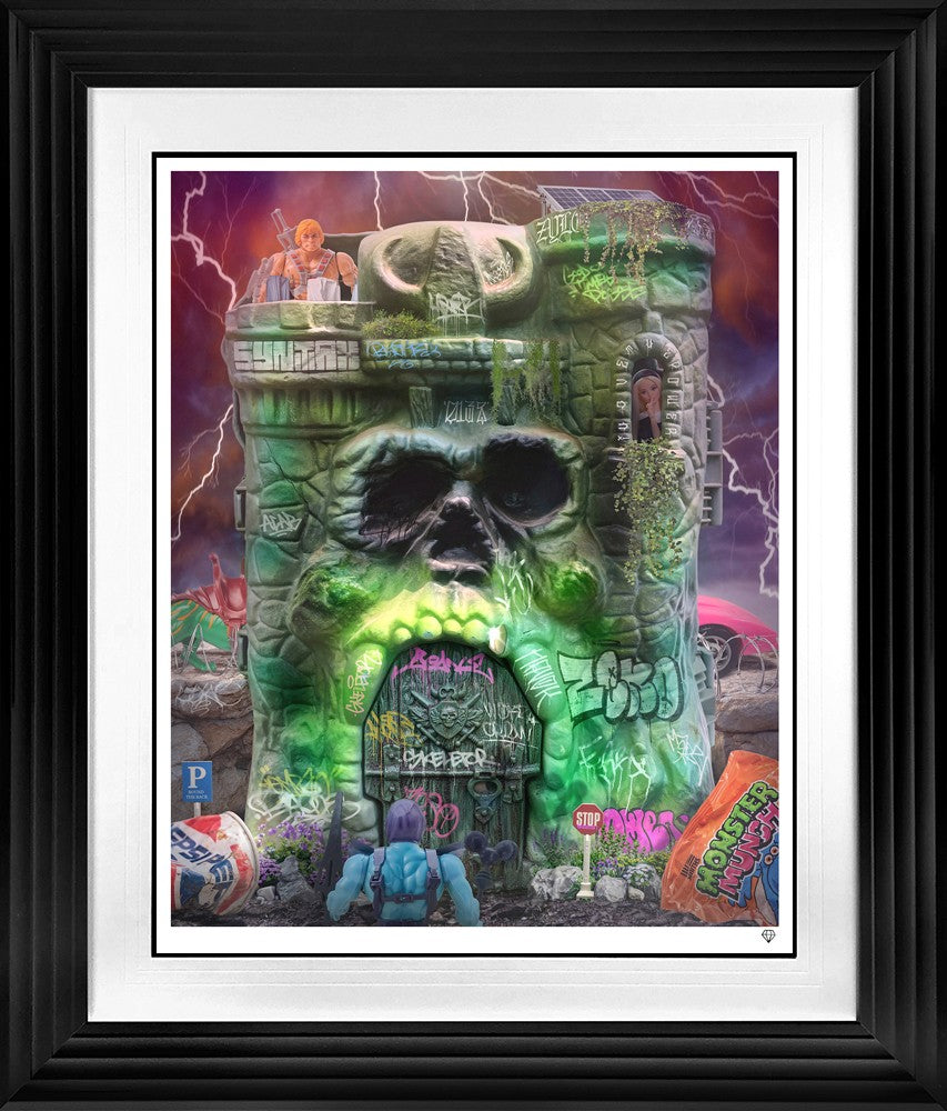 She's Not Here Signed Framed Limited Edition Print on Paper by Artist JJ Adams