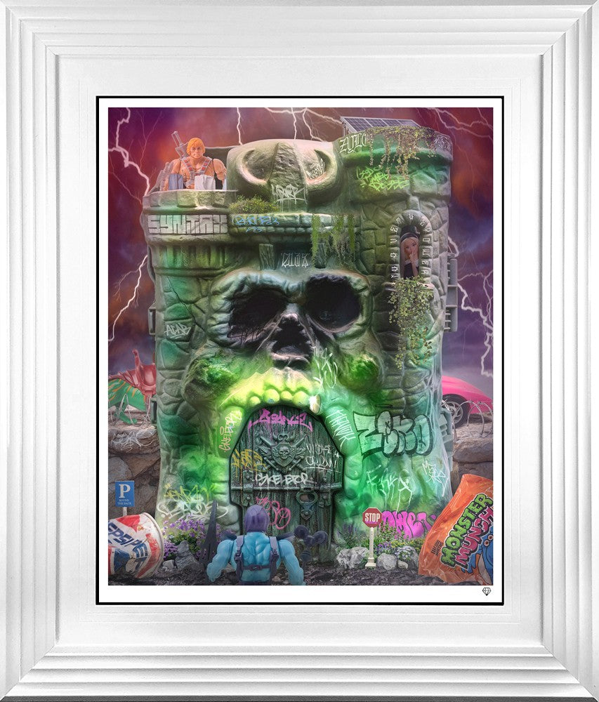 She's Not Here Signed Framed Limited Edition Print on Paper by Artist JJ Adams