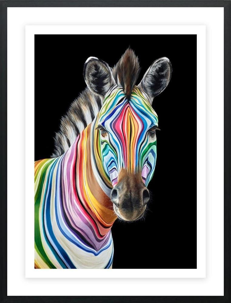 Shine Bright Framed Limited Edition Print on Paper by Artist Hayley Goodhead