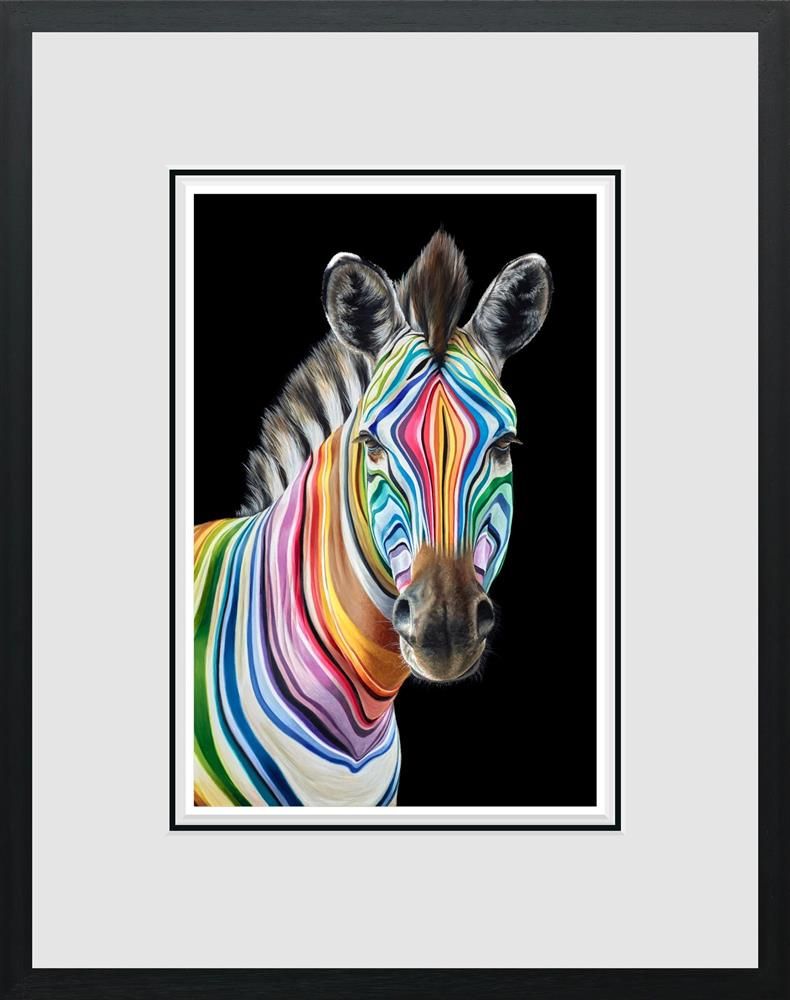 Shine Bright Framed Limited Edition Print on Paper by Artist Hayley Goodhead