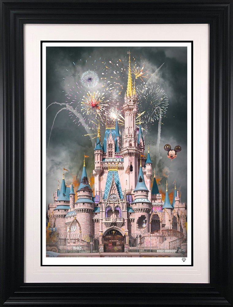 Sleeping Giant Signed Framed Limited Edition Print on Paper by Artist JJ Adams