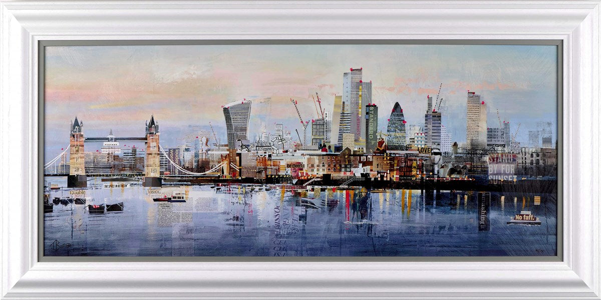 Standby For Sunset Signed Limited Edition Print on Board by Artist Tom Butler