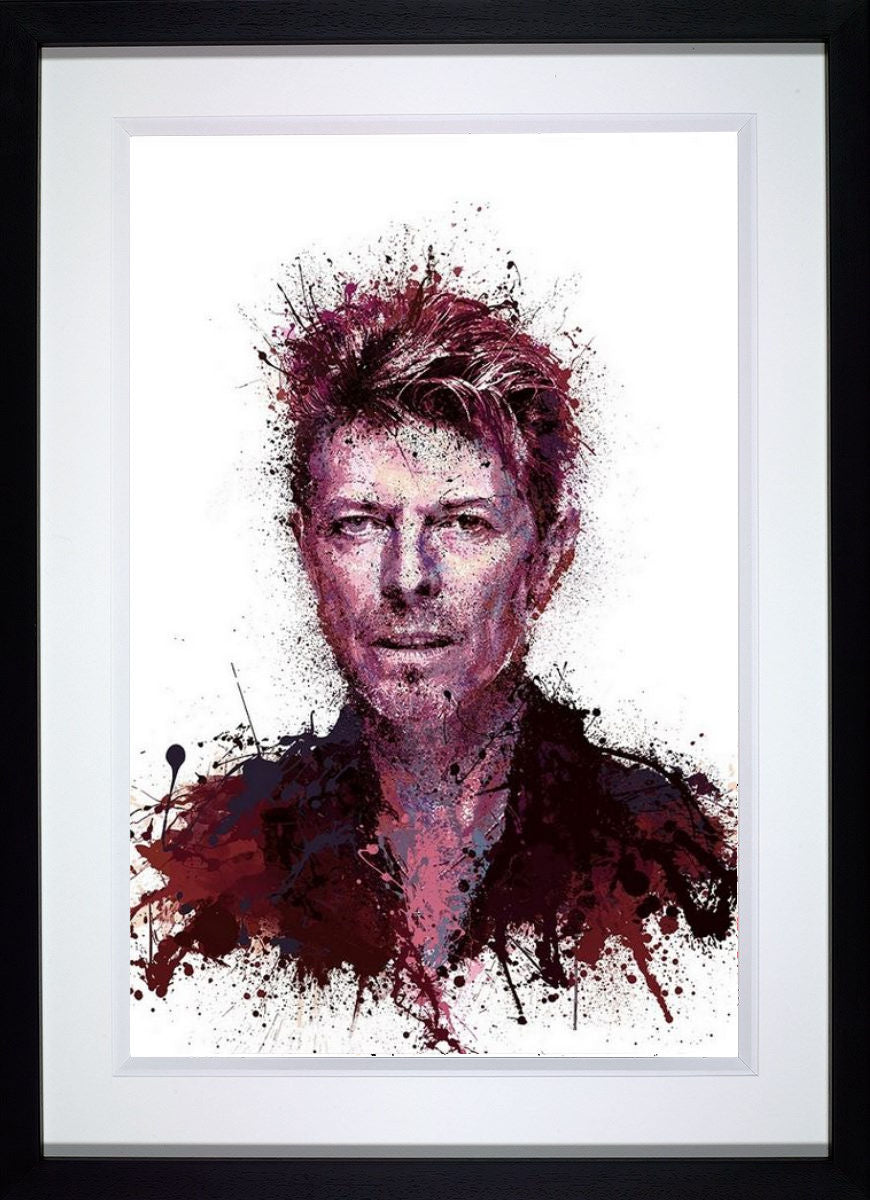 Starman Signed Framed Limited Edition Print on Paper by Artist Daniel Mernagh