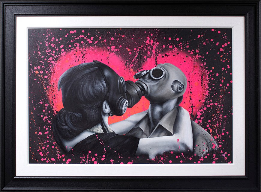 Summer Loving of 2020 Framed Signed Limited Edition Print on Paper by Artist Dean Martin