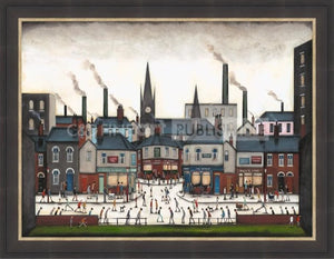 Ten to Two  Framed Signed Limited Edition Print on Board by Artist Sean Durkin