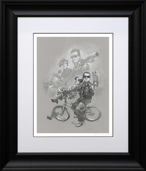 Terminator Too Framed Signed Limited Edition Print on Paper by Artist Craig Davison