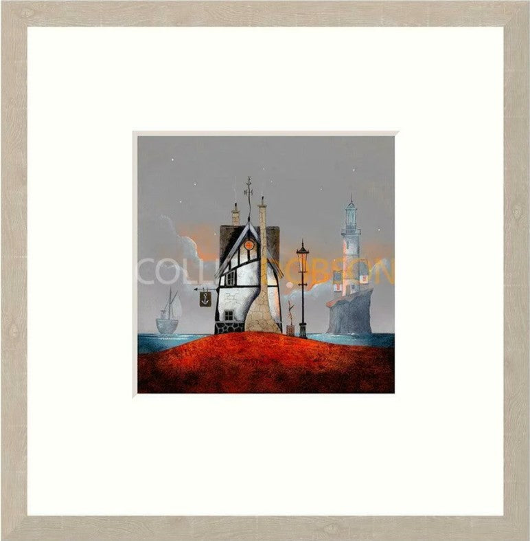 The Anchor Signed Framed Limited Edition Print on Paper by Artist Gary Walton