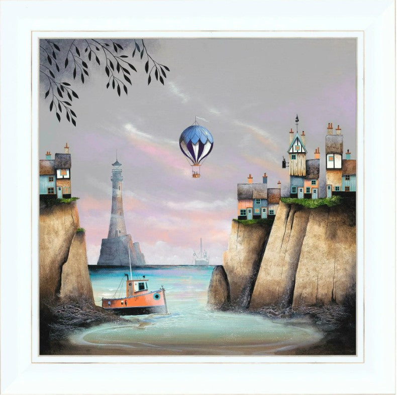 The Cove Signed Framed Limited Edition Print on Board by Artist Gary Walton