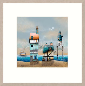 The Crab & Lobster Signed Framed Limited Edition Print on Paper by Artist Gary Walton