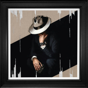 The Empty Mind Framed Limited Edition Print on Board by Artist Richard Blunt
