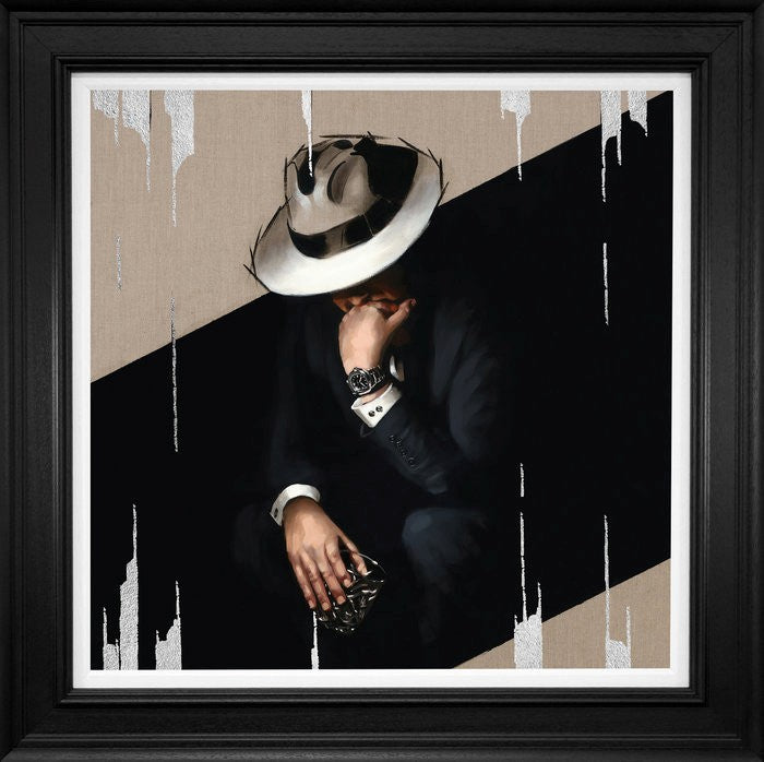 The Empty Mind Framed Limited Edition Print on Board by Artist Richard Blunt