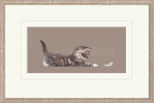 The Feather Signed Framed Limited Edition Print on Paper by Artist Nicky Litchfield
