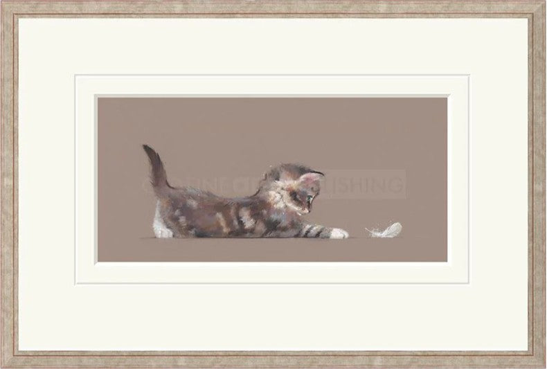 The Feather Signed Framed Limited Edition Print on Paper by Artist Nicky Litchfield