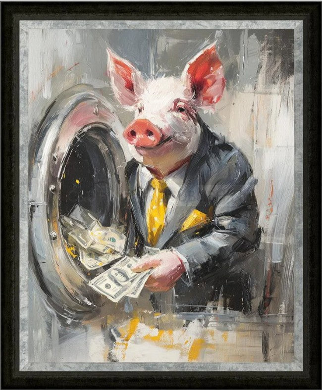 The Launderer Framed Signed Limited Edition Print on Board by Artist Boid