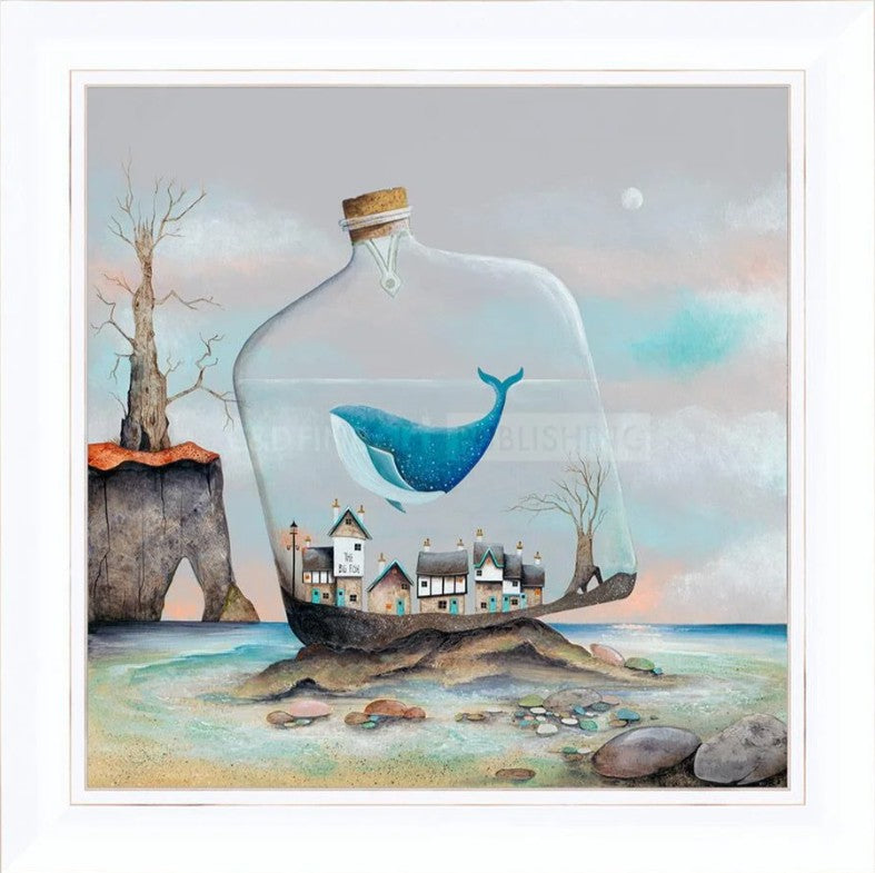 The Lost City Signed Framed Limited Edition Print on Board by Artist Gary Walton