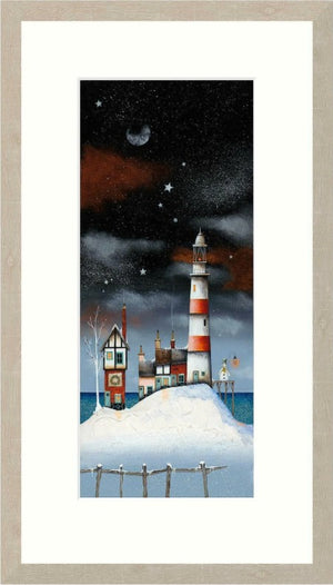 The Night Before Christmas Signed Framed Limited Edition Print on Paper by Artist Gary Walton