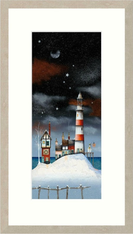 The Night Before Christmas Signed Framed Limited Edition Print on Paper by Artist Gary Walton