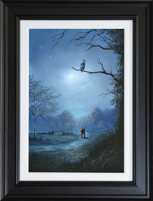 The Night is Silent Signed Limited Edition Print on Board by Artist Danny Abrahams