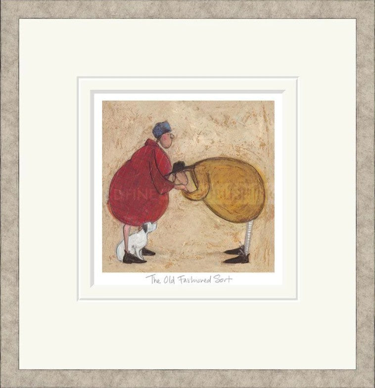 The Old Fashioned Sort Signed Framed Limited Edition Print on Paper by Artist Sam Toft