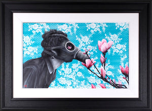 The Spring of 2020 Framed Signed Limited Edition Print on Paper by Artist Dean Martin