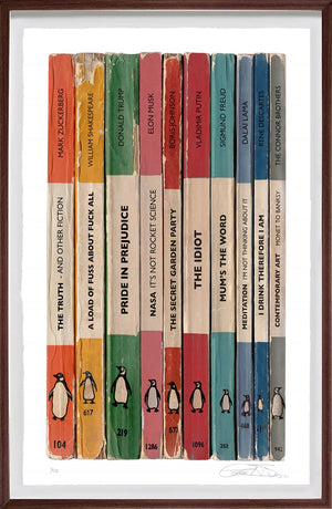 The Truth and Other Fiction Framed Limited Edition Print on Paper by Artists The Connor Brothers