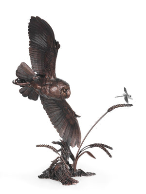 The Watcher Limited Edition Solid Bronze Sculpture by The Artist Dean Kendrick