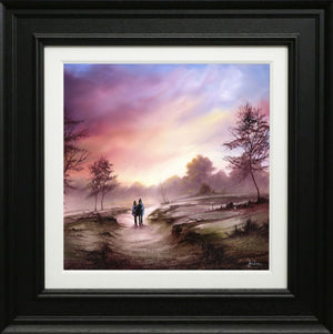 There's No Better Match Than You And Me Signed Limited Edition Print on Board by Artist Danny Abrahams