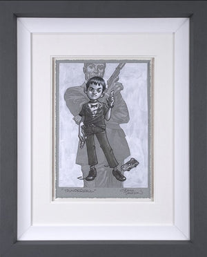 Thunder Paul Framed Signed Limited Edition Print on Paper by Artist Craig Davison