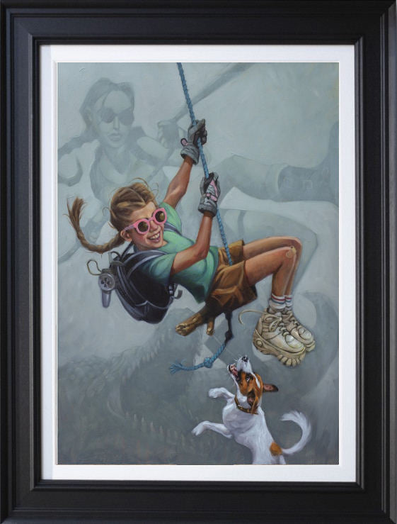 Tomb Me, Tomb You Deluxe Signed Framed Limited Edition Print on Board by Artist Craig Davison