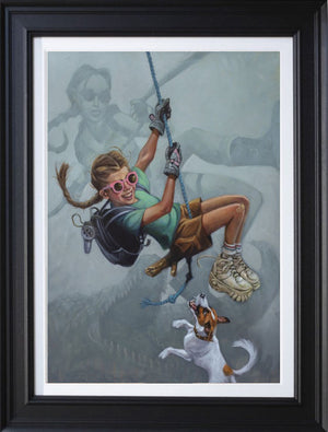 Tomb Me, Tomb You Deluxe Signed Framed Limited Edition Print on Board by Artist Craig Davison