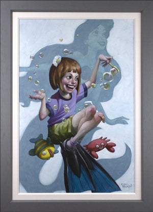Under The Sea Framed Signed Limited Edition Print on Board by Artist Craig Davison