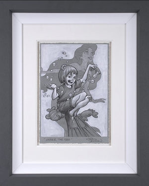 Under The Sea Framed Signed Limited Edition Print on Paper by Artist Craig Davison