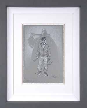 Voorhees A Jolly Good Fellow Framed Signed Limited Edition Print on Paper by Artist Craig Davison 