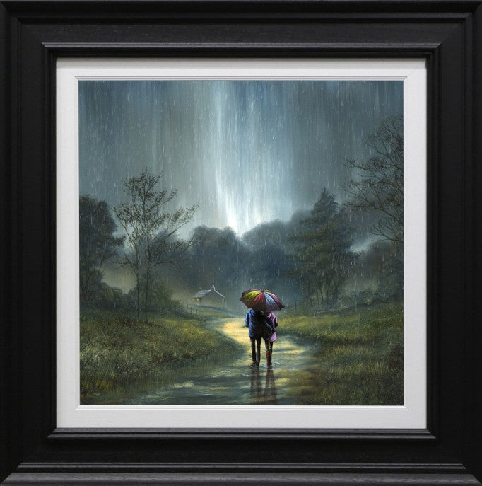 Warmth Beyond The Rain Signed Limited Edition Print on Board by Artist Danny Abrahams