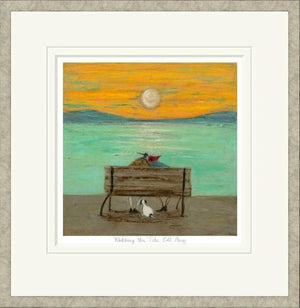 Watching The Tide Roll Away Signed Framed Limited Edition Print on Paper by Artist Sam Toft