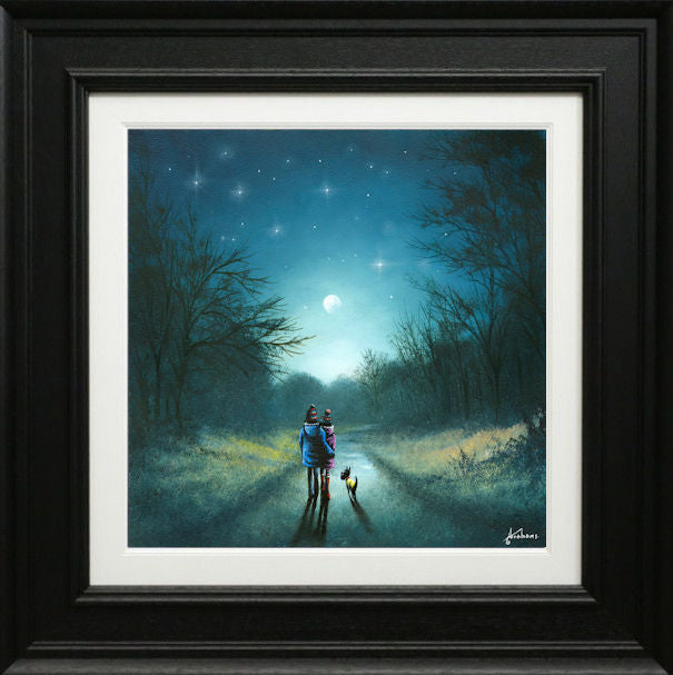 What A Beautiful Night Signed Framed Limited Edition Print on Board by Artist Danny Abrahams