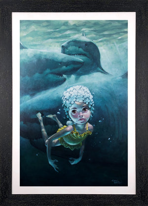 Worse Things Happen At Sea Framed Signed Limited Edition Print on Board by Artist Craig Davison