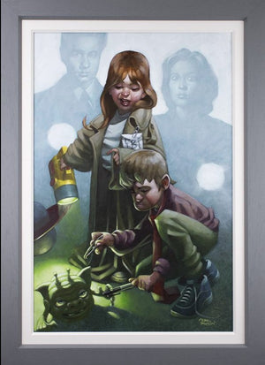 X-Factor Framed Signed Limited Edition Print on Board by Artist Craig Davison