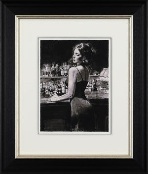 Yelena At Las Brujas Signed Framed Limited Edition Print on Paper by Artist Fabian Perez